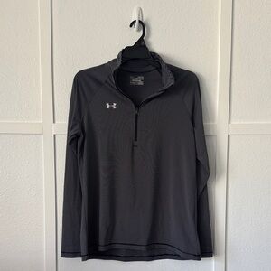 Under Armour Charcoal Quarter-Zip Top